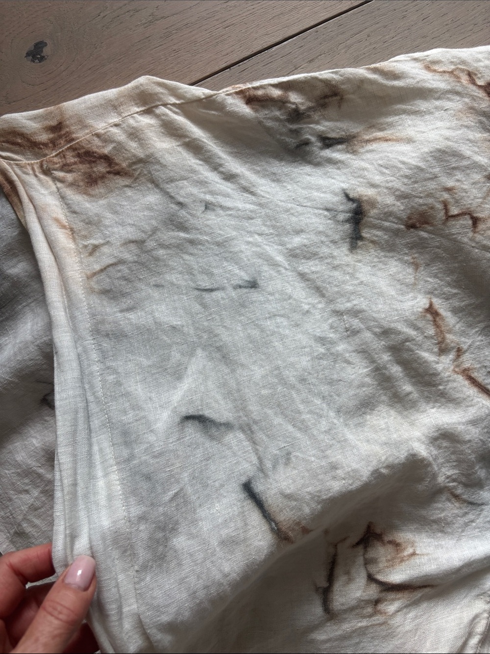 Linen robe - Picture 3 of 4